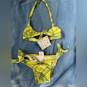 Adorable NEW WITH TAGS Brazilian Salinas Girls bikini